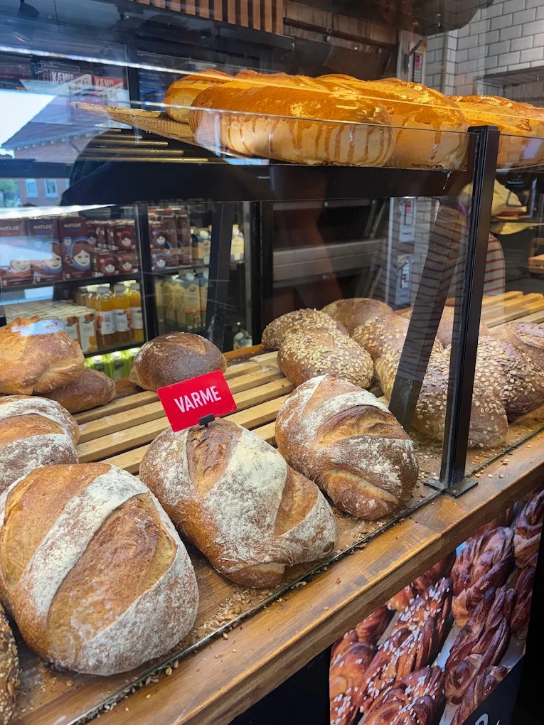 Butiksdisken i Wiuff Bageri
